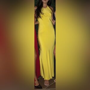 Polo by Ralph Lauren Yellow Maxi Dress